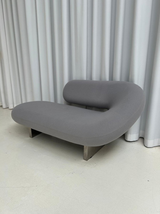 Chaise longue Artifort – Chaises longues, Wool, rvs (photo 8 of 9)
