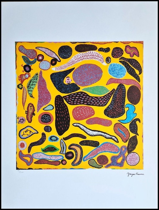 D'après Yayoi Kusama, Pound Of., Lithographie, années 1990