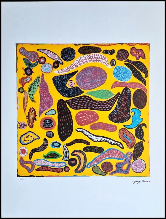 Image 1 of D'après Yayoi Kusama, Pound Of., Lithographie, années 1990
