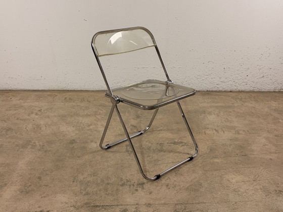Image 1 of Plia stoelen van Giancarlo Piretti voor Anonima Castelli, jaren 70, set van 4