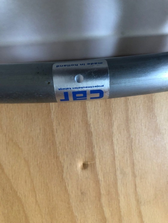 Image 1 of 6x krijn Hamelink Cadiz Plywood dutch design stoelen