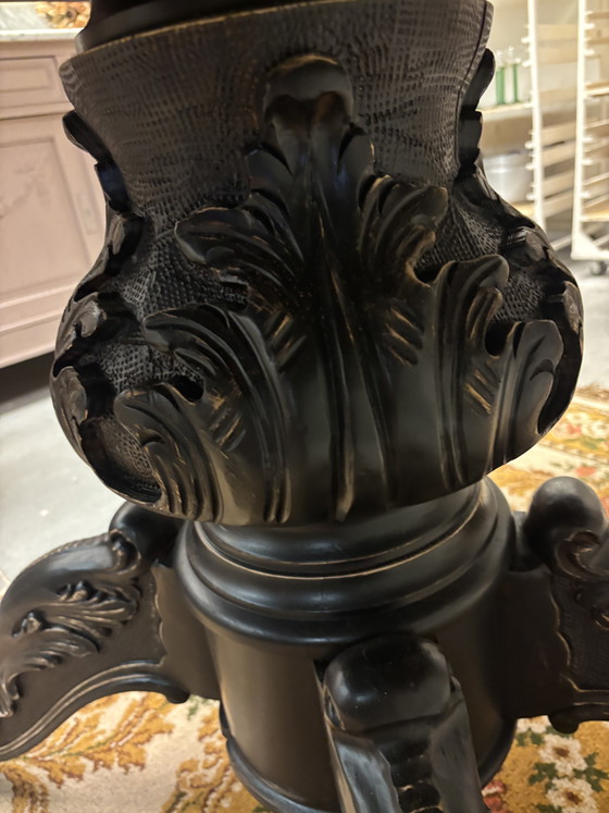 Image 1 of Antique / Baroque / Brocante dining table / round table