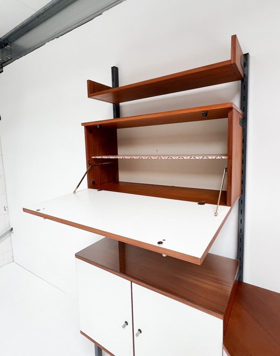 Image 1 of Sistema a parete vintage Simpla Lux a 2 pezzi, anni '60