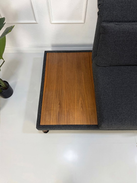 Image 1 of Brühl Moule stoffen fauteuil in grijs, showroommodel