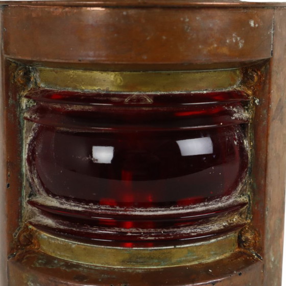 Small Ship's Lamp Mr Portside Copper Maritime 24cm – DHR, Table lamps, Glass (photo 12 of 16)