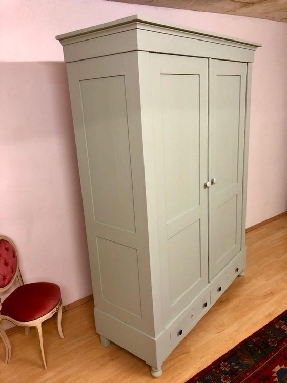 Image 1 of Armadio in stile country shabby chic / Armadio Art Nouveau, armadio antico