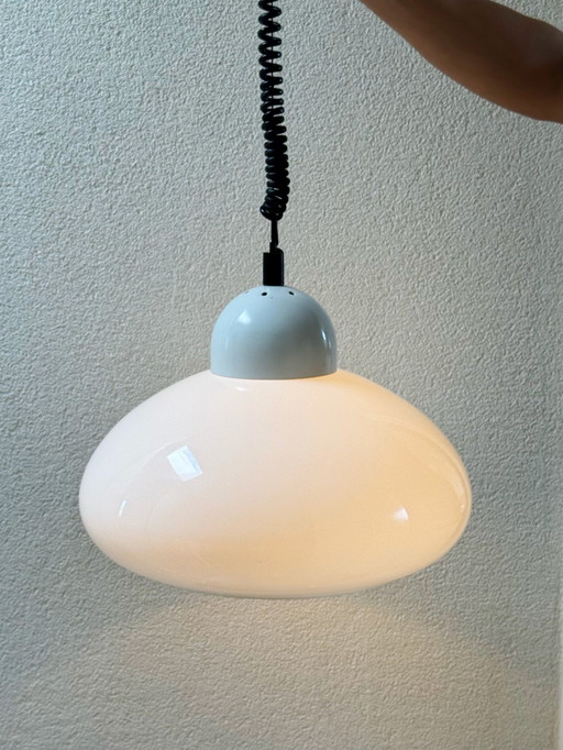 Vintage Mushroom Pendant Lamp – Space Age Style (Herda/Dijkstra)