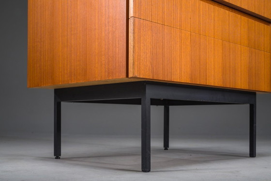 Image 1 of Teakholzschrank von Dieter Waeckerlin für Behr Möbel, Deutschland, 1960er Jahre