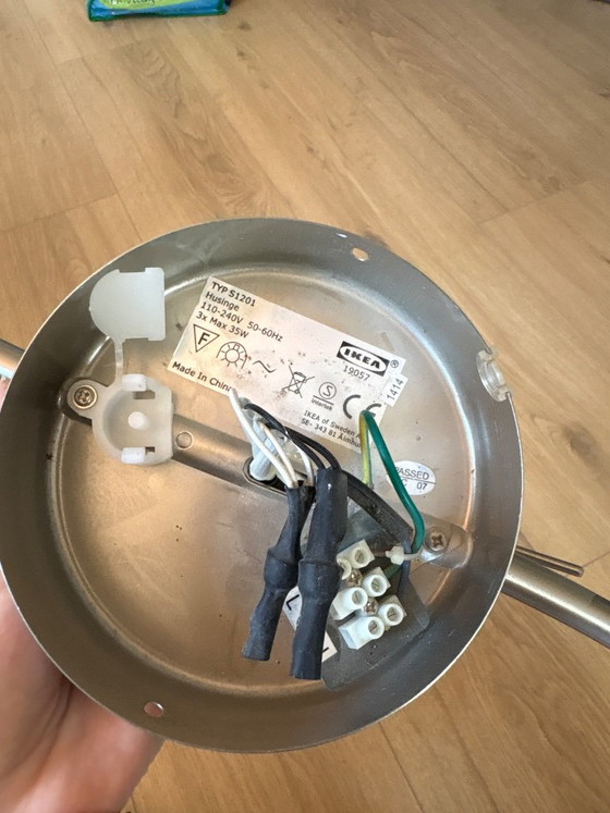 Plafonnier 3 LED – IKEA, Metal (photo 3 of 5)