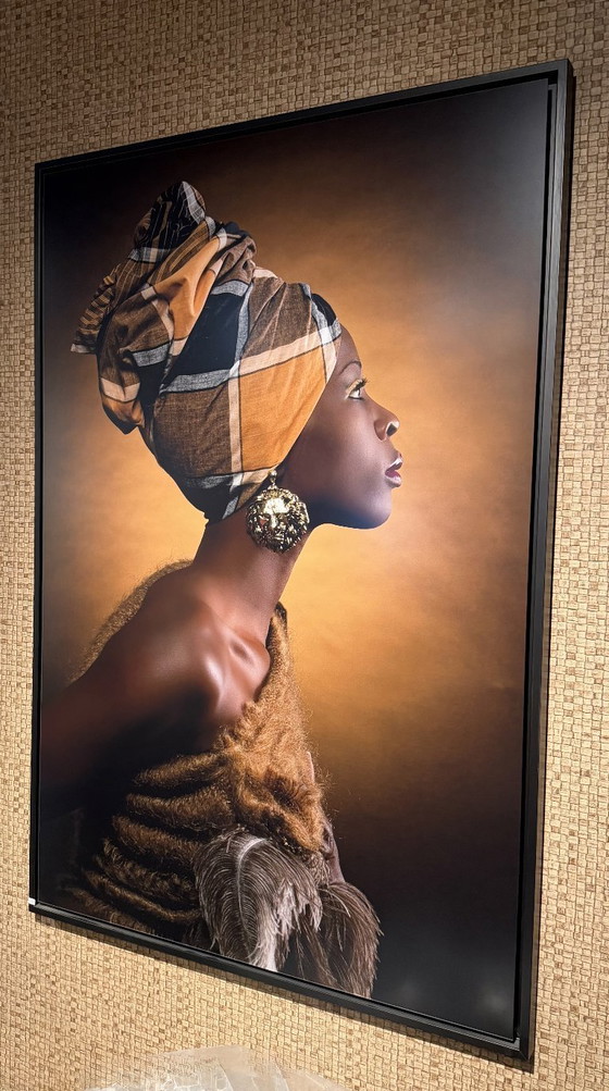 Image 1 of Fotografie portret African Queen 150x100cm