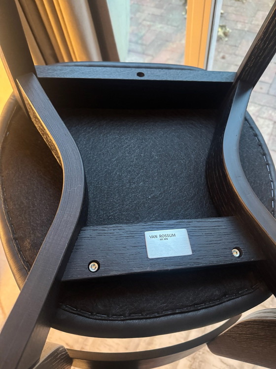Van Rossum dinning chair, Esszimmerstühle, Holz, Schwarz (Foto 6 von 8)