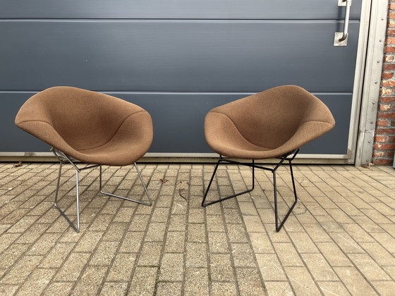 Image 1 of 2 chaises originales Knoll Bertoia Diamond