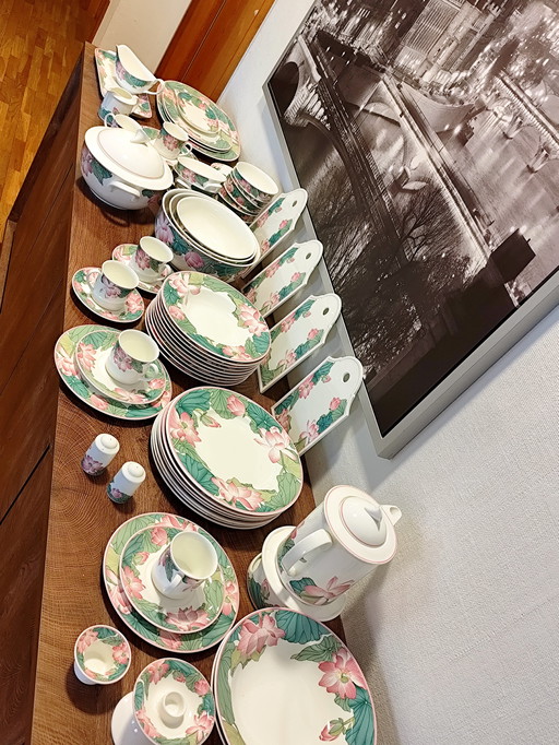 Villeroy & Boch „Jade“ Bone China Speise- und Kaffeeservice – 66 Teile + Extras