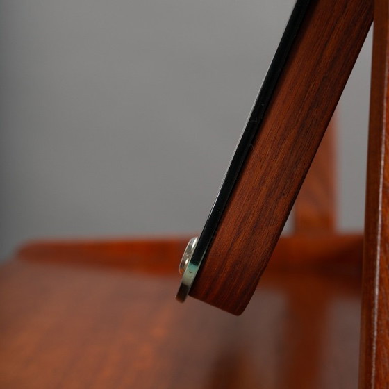 Image 1 of Deens design kaptafel in teak by AG Spejl Kobberbeskyttet, 1960s