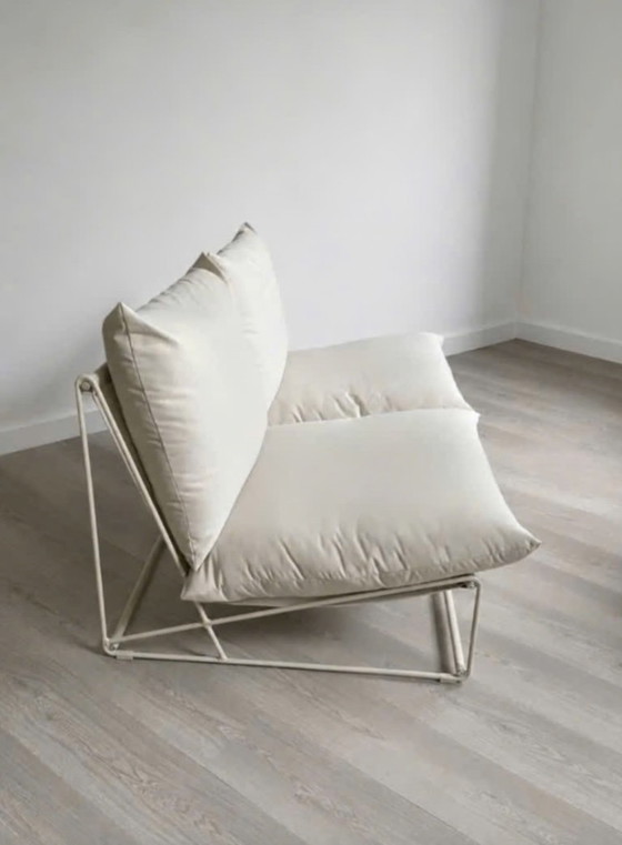 Divano 2 posti IKEA Hävsten Beige Senza Braccioli – Divani modulari, Textile, Metal (photo 4 of 5)