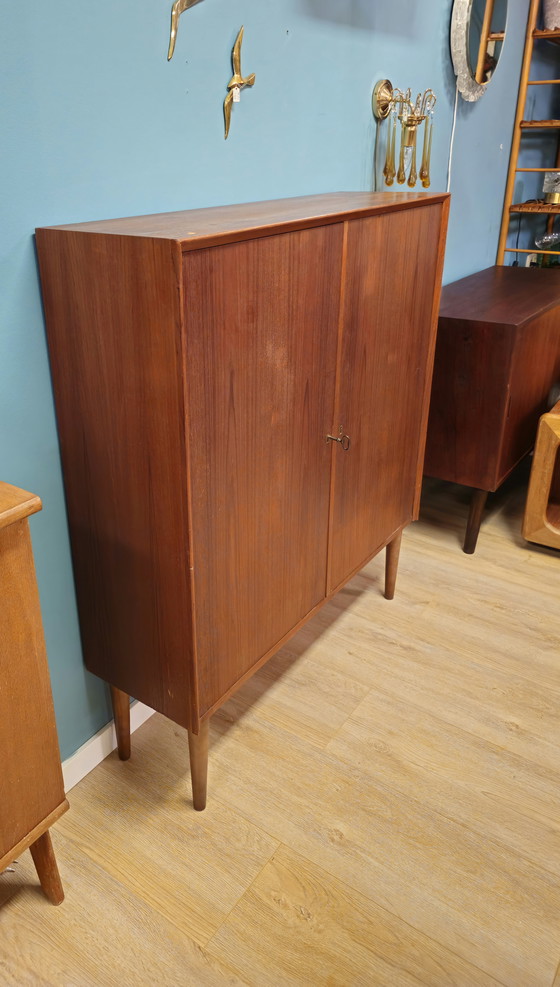 Image 1 of Vintage Danish design Highboard Wardrobe Brouer Cabinet