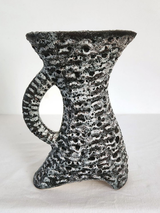 Image 1 of Fat Lava Antropomorfe Vintage Keramische Vaas