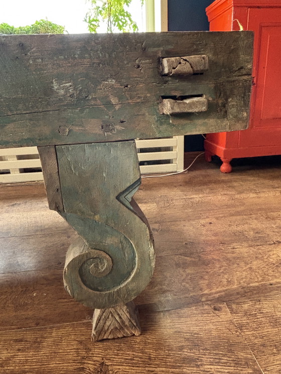 Image 1 of Antieke Aziatische tafel, daybed