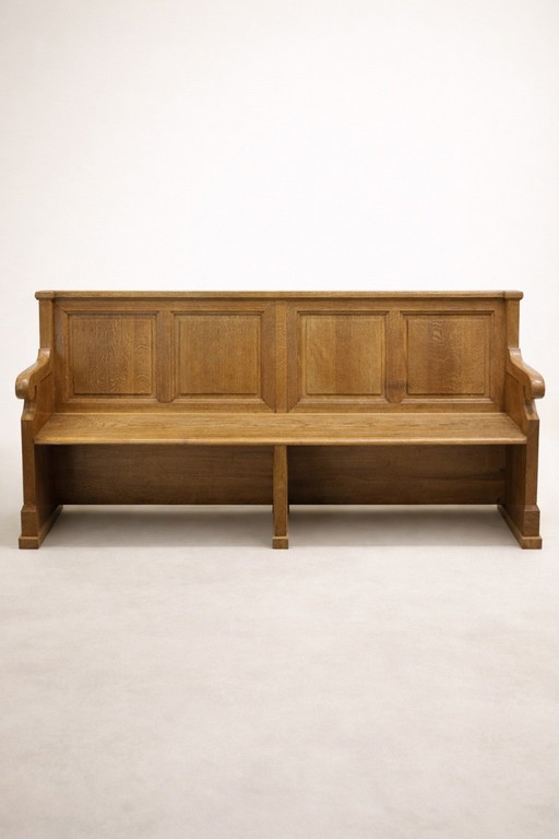 Panca in rovere massello