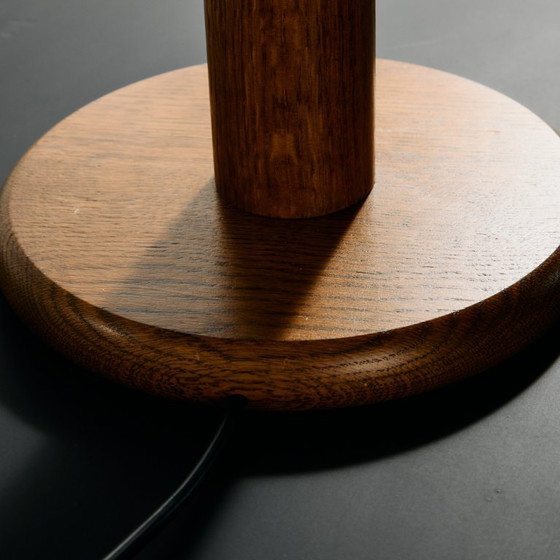 Image 1 of MK9815 Oak table lamp by Temde Leuchten