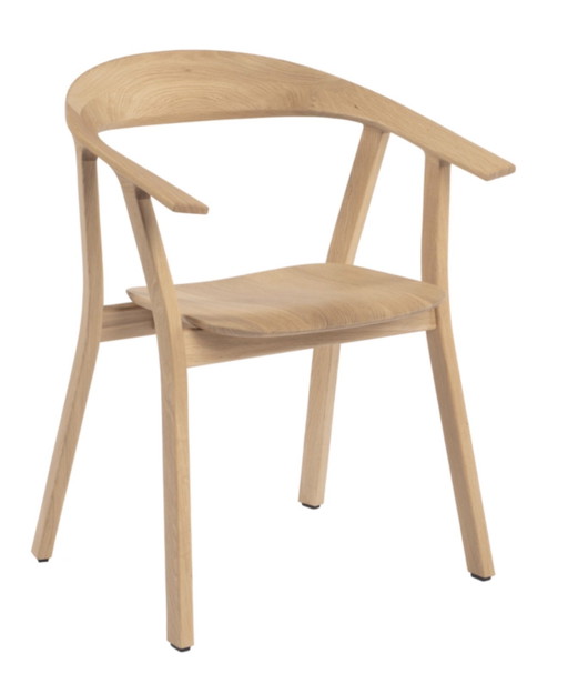 Fauteuil design Rhomb, Prostoria en chêne naturel (6 pièces)