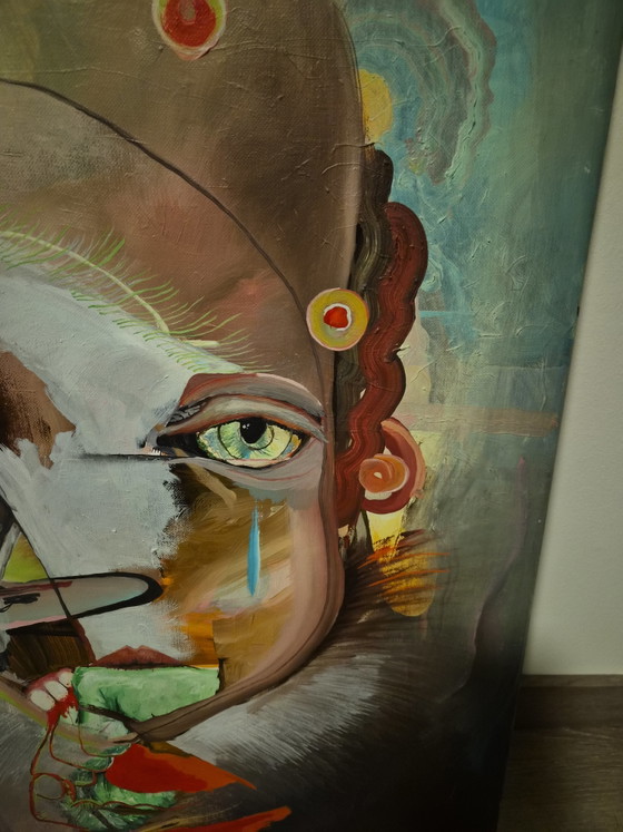 Image 1 of Clown with a horse's head