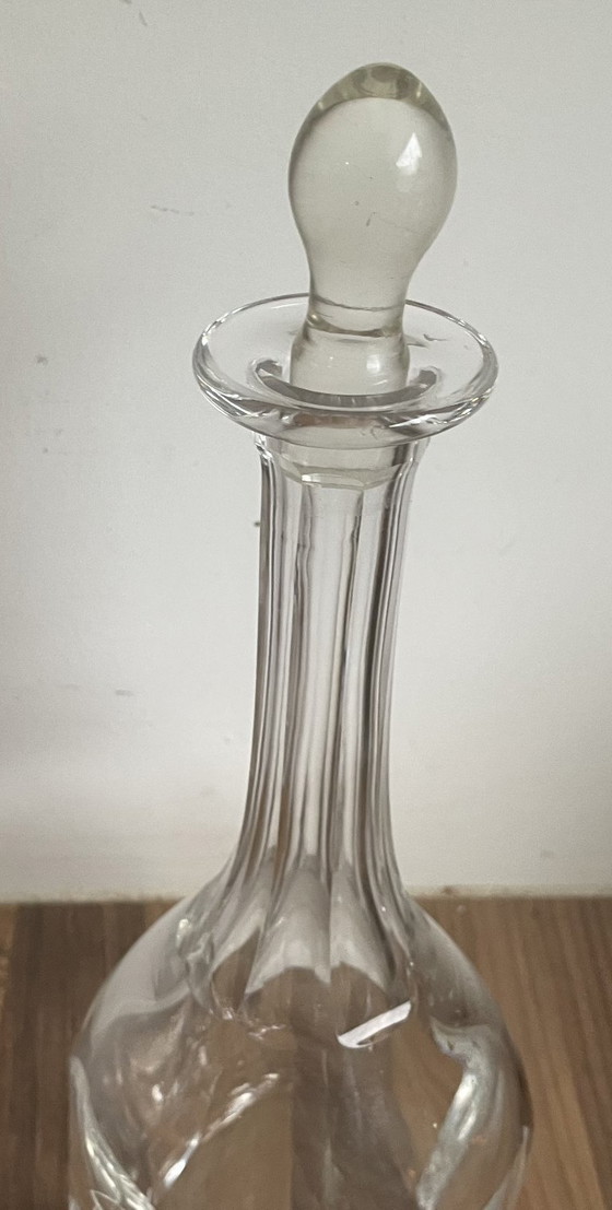 Image 1 of Saint Louis - Caraffa in cristallo sfaccettato Art Déco