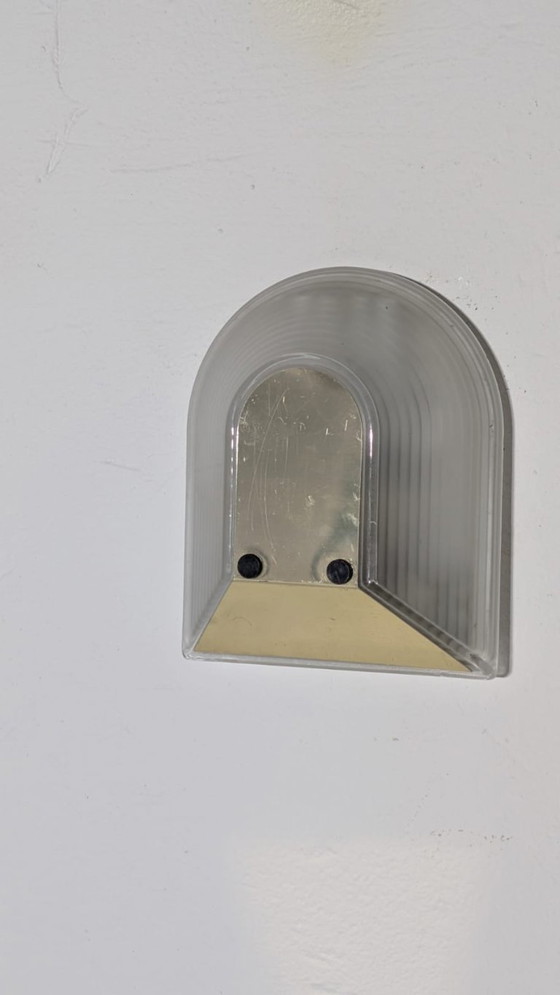 Image 1 of Iconica lampada da parete italiana Tesi di Roberto Fiorato per Prisma, anni '80