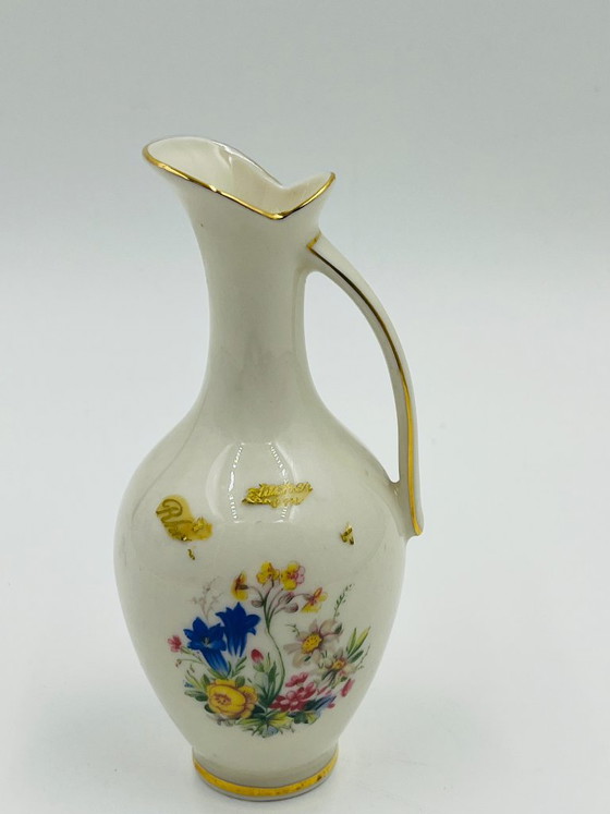 Duo of Cottier Frères Vases, Ceramic, Creme (photo 11 of 15)