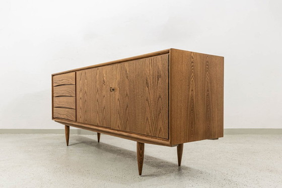 Image 1 of Vintage Ash Sideboard By Bfm, Poland, 1960s
