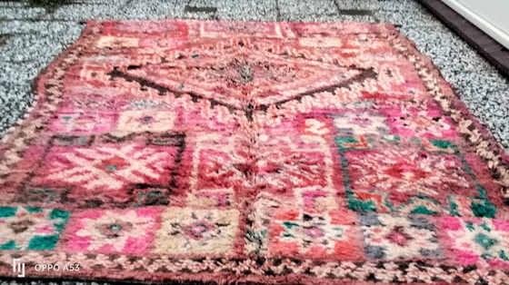 Image 1 of Handgeknüpfter Berberwollteppich, 300 x 162 cm