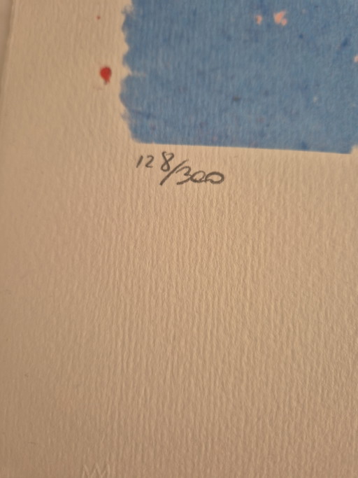 Jean-Michel Basquiat "Skull" – Litografia Rara Numerata 128/300 – Timbro Olografo COA