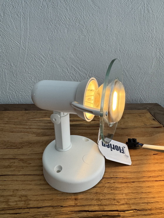 Image 1 of Vintage white spotlight from the 1980s by Massive from Belgium