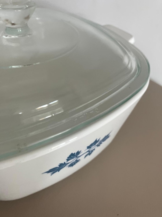 Vintage Cornflower Oven Dishes - Two Pieces – Pyroflam, Crockery, Ceramic, Glass (photo 9 of 15)