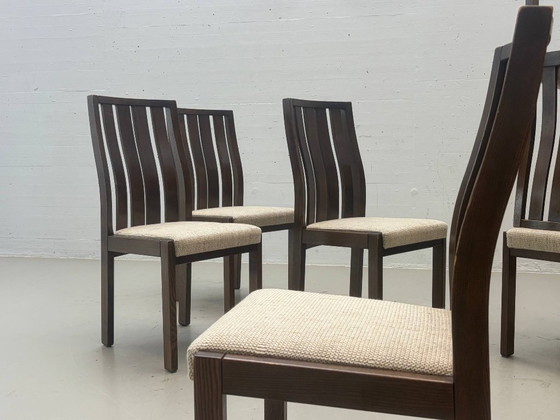 Vintage dining room chairs from Willisau, 1970s – Dining chairs, Wood (photo 10 of 11)