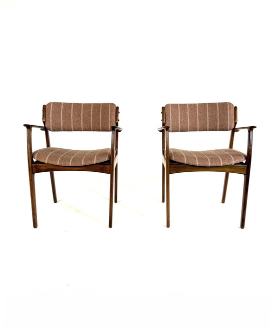 Image 1 of Set of 2 dining chairs model 50, Erik Buch '70