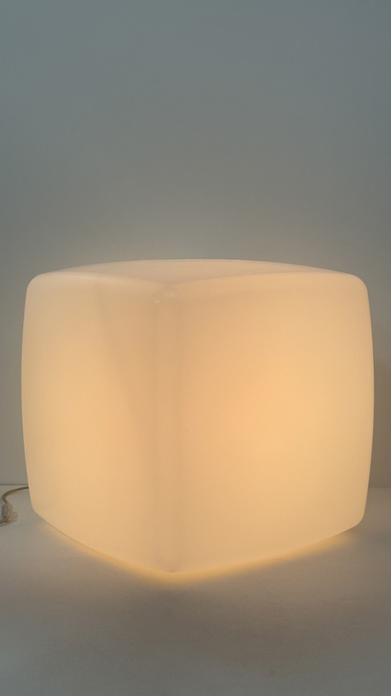 Image 1 of Ilu design kubus cube grote vierkante vloerlamp tuin/ balkon