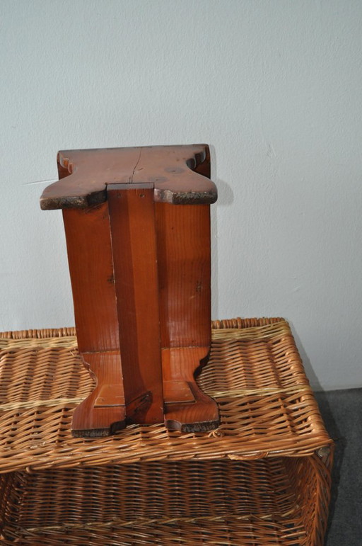 Vintage Stained Stool, 1960s