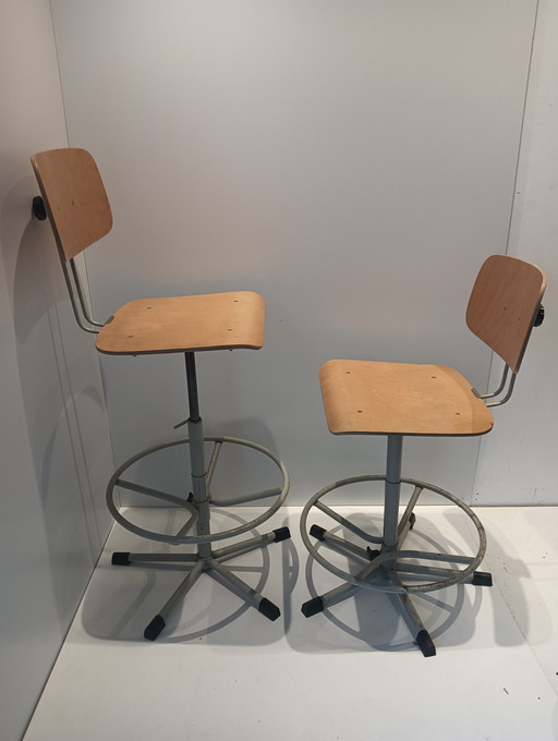 Industriehocker, 4-fach verstellbar