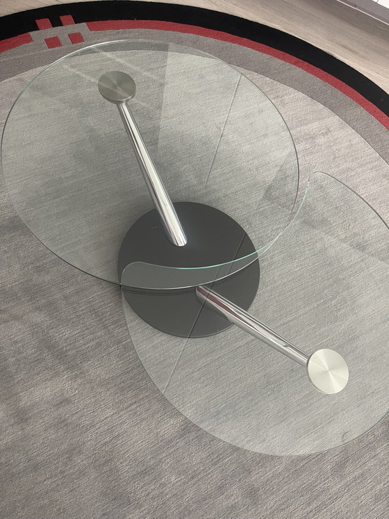 Image 1 of Table basse pivotante design Naos avec piètement noir
