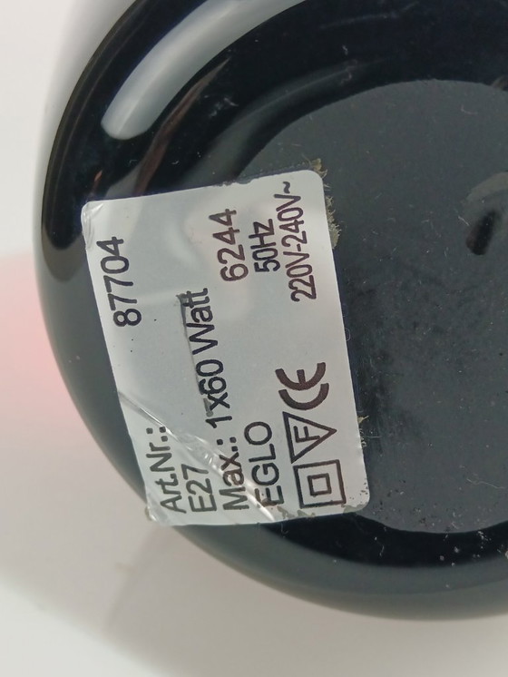 Image 1 of Lampada a conchiglia in vetro opalino