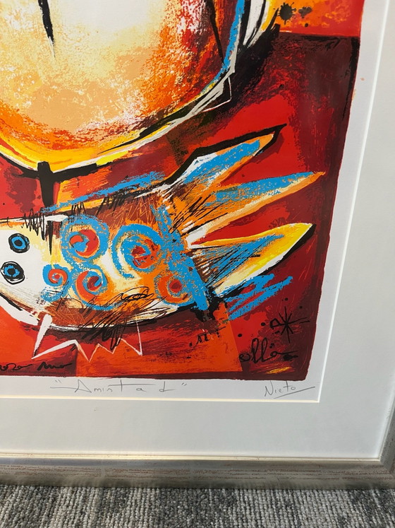 2 Angeles Nieto Screen Prints – Art, Glass, Paper (photo 6 of 6)