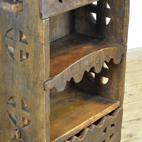 Cabinet d'art populaire roumain, vers 1950 – Meubles de rangement, Wood (photo 6 of 11)