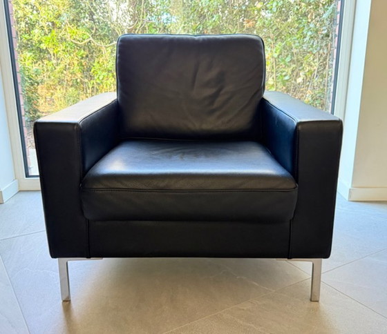 Image 1 of Juego de 2 asientos individuales de cuero