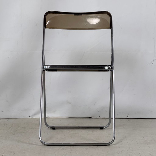 Foldable Plastic & Chrome Design Chair, 1960s
