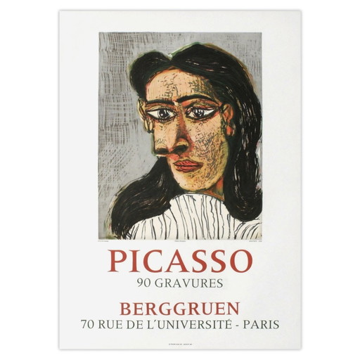 Pablo Picasso Poster Expo 71 - Berggruen - Paris – Paper