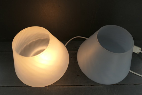 Image 1 of Lampade a fungo in vetro vintage Vianne