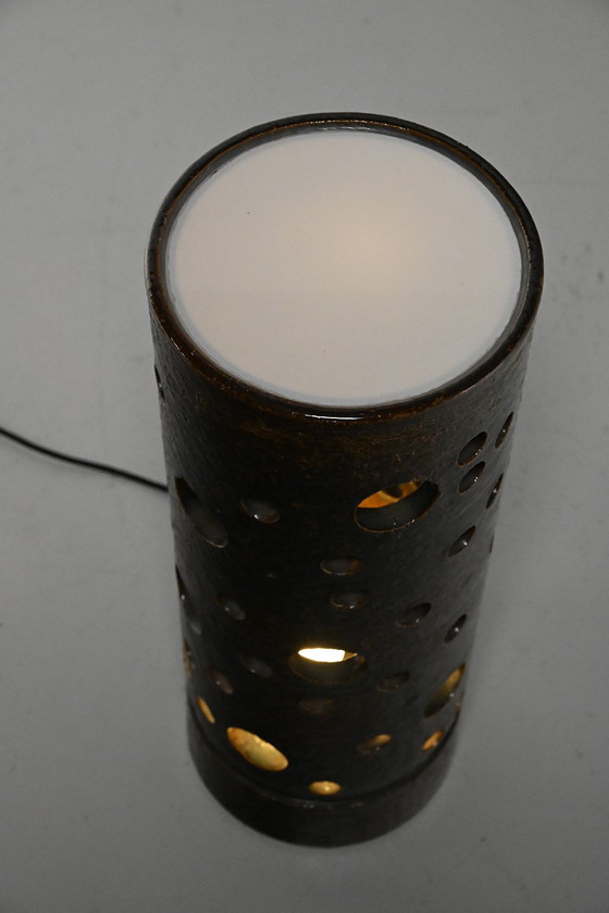 Image 1 of Keramieken vloerlamp