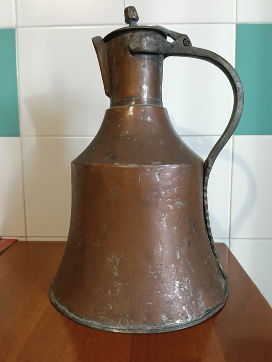 Image 1 of Antica Brocca in Rame Fine '800