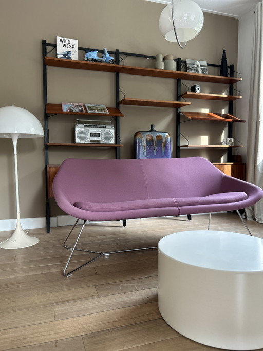 Allermuir Design Bank Sofa (2 beschikbaar) – banken, Metal, Textile